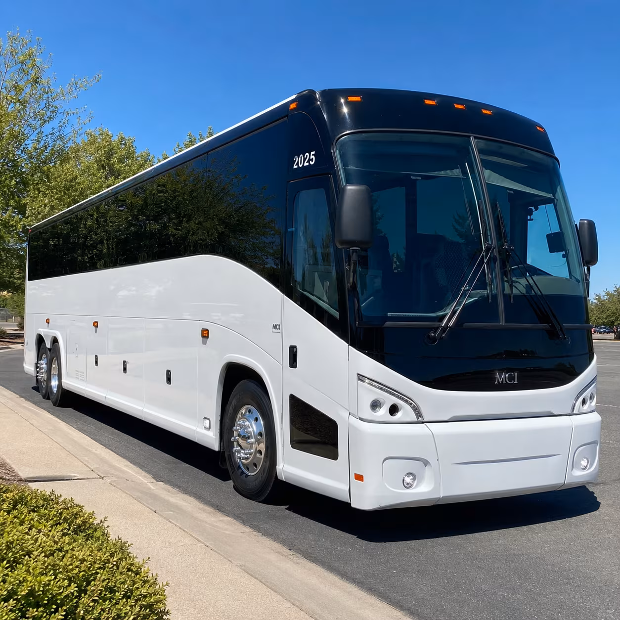 charter buses for birthday concerts and events at nearby venues