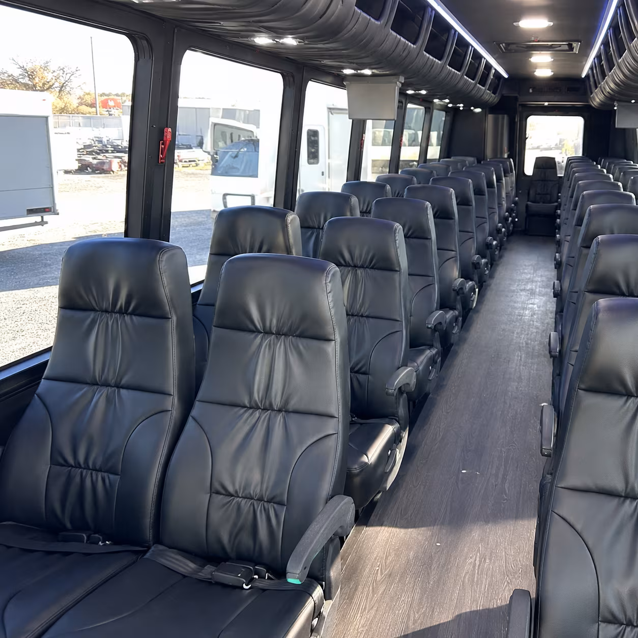 mission viejo birthday party transportation onboard seating