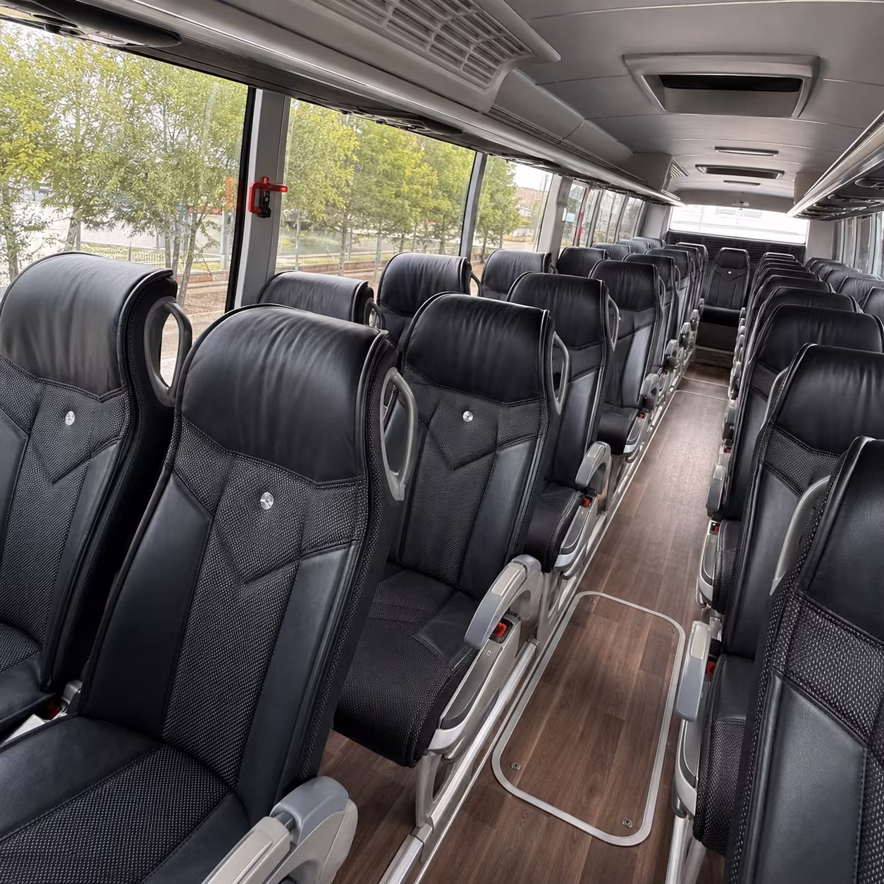 mission viejo bus rental service area