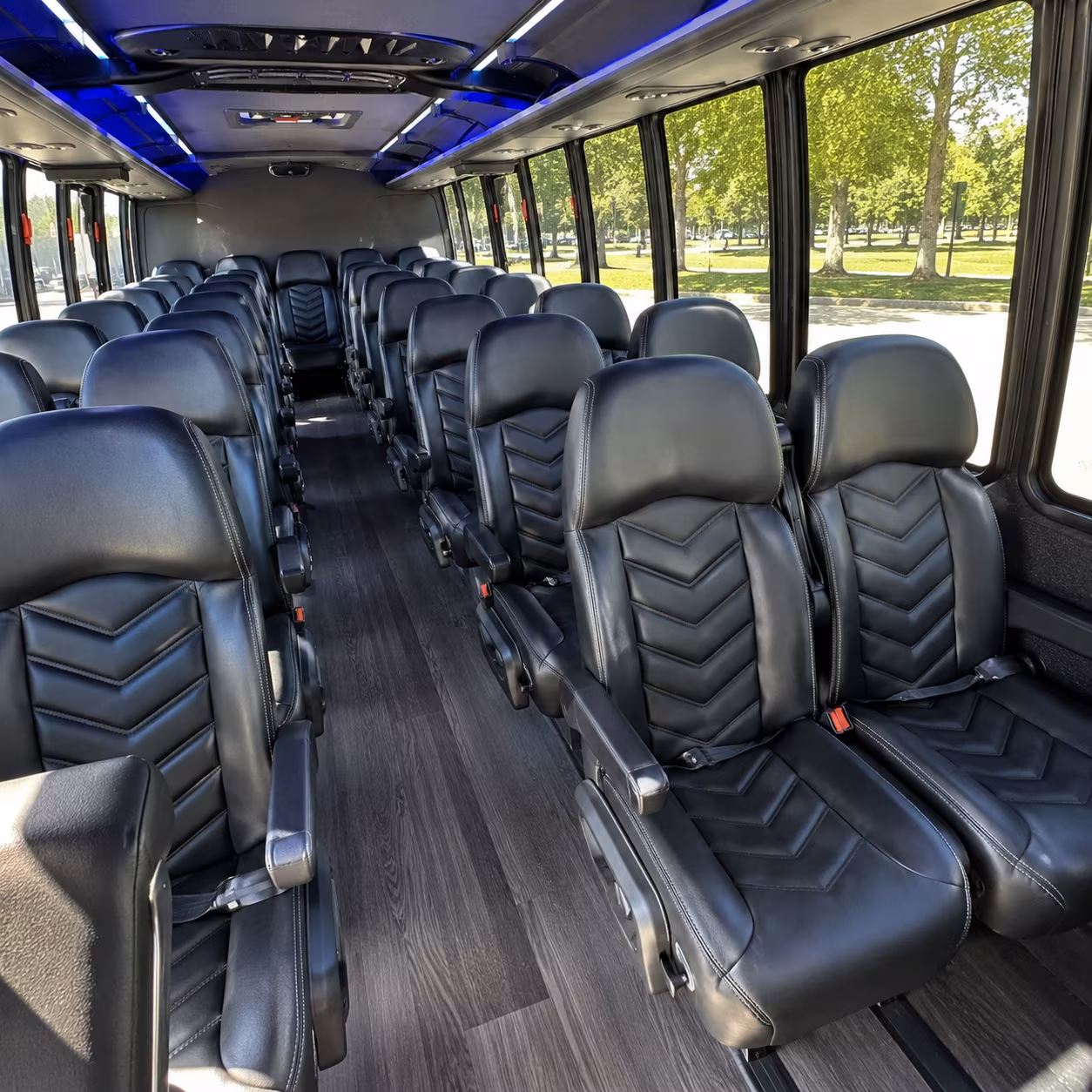 mission viejo corporate transportation onboard seating
