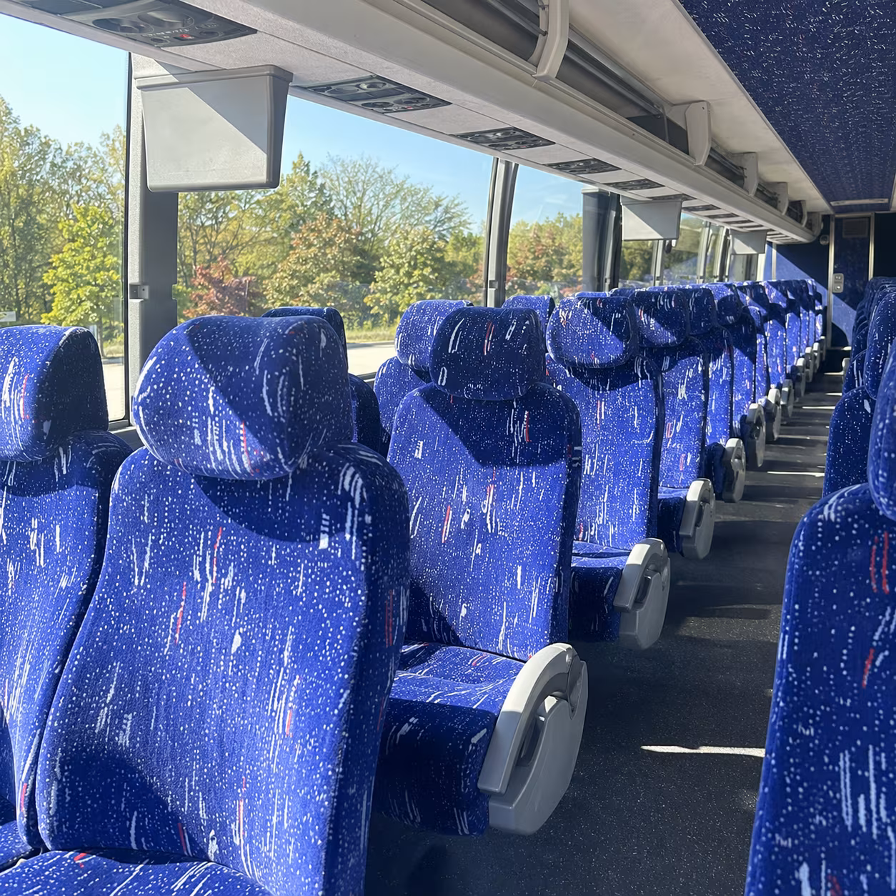 mission viejo field trip transportation onboard seating