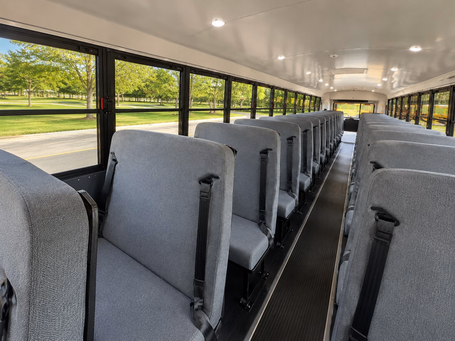 mission viejo school bus interior