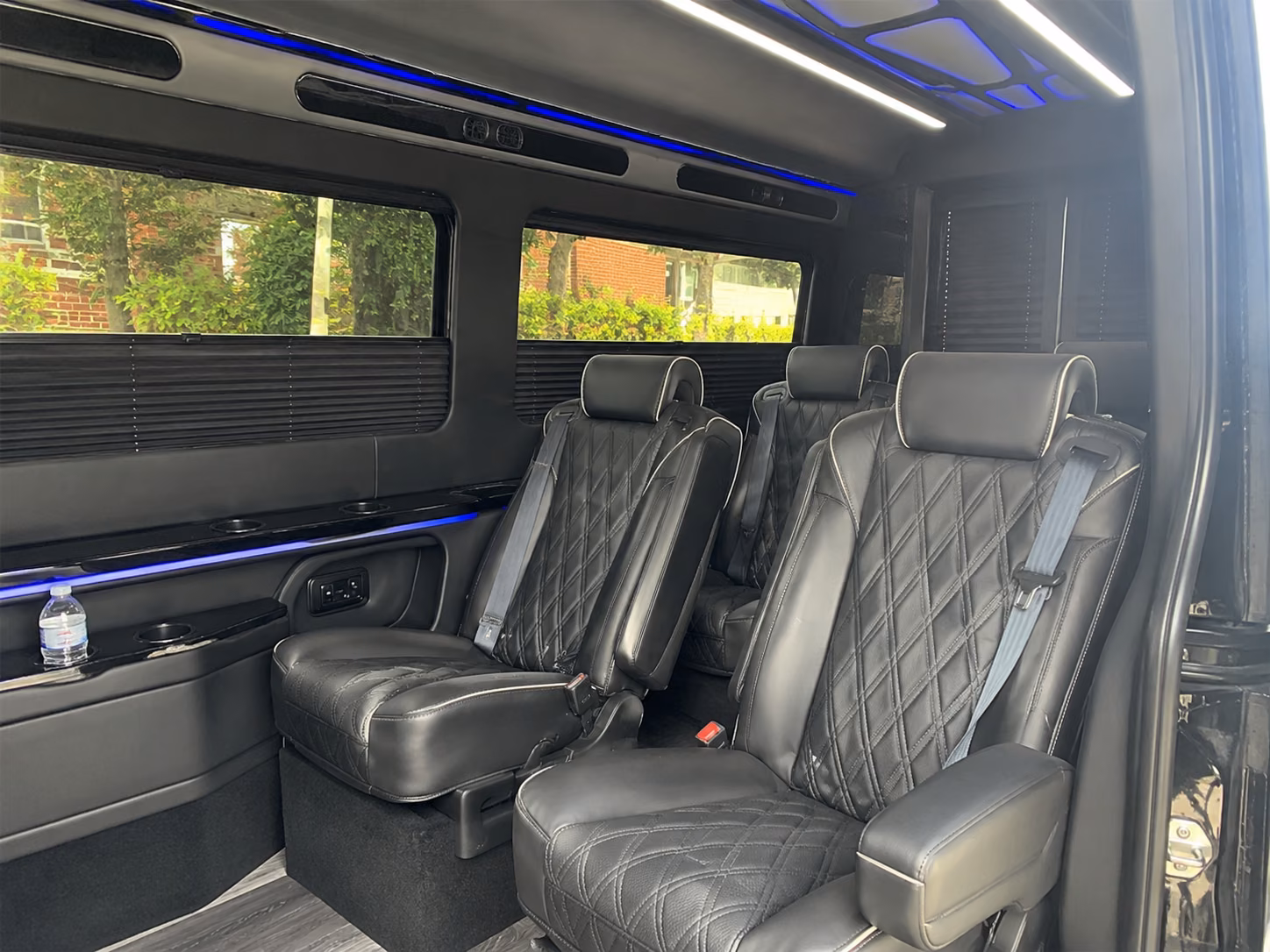 mission viejo sprinter van with driver inside