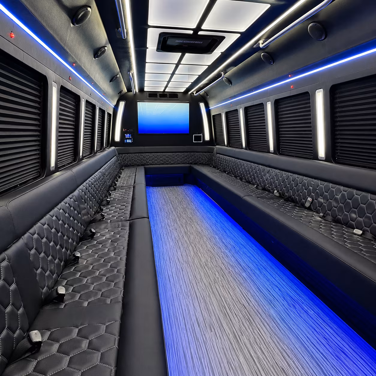 party buses to five point amphitheater and orange county shows